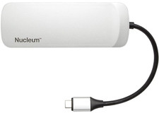Kingston Nucleum USB C Hub, 7-In-1 Type-C Adapter Hub Connect USB 3.0, 4K HDM picture