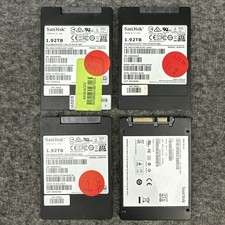 UNTESTED Lot of 3 SanDisk 1.92TB 2.5