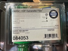 HID Fargo 084053 HDP Retransfer Film 1500 Prints Genuine for HDP5000 picture