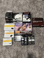 Brand NEW Vintage Lot of Computer Hardware NVIDIA VIPER Kingston Asus Raidr PCIe picture