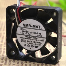 NMB 1604KL-04W-B39 4cm 4010 12V 0.09A Chassis Cooling Industrial Fan Small Quiet picture