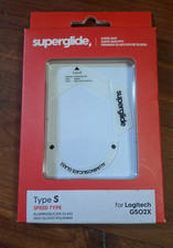 Superglide Glass Mouse Skates for Logitech G502X Type S Speed Logi L5XSGW White picture