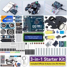 SunFounder 3-in-1 Super Starter Kit with Original Arduino Uno R4 Minima, IoT&... picture
