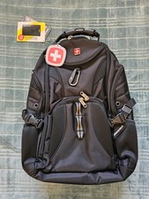 SwissGear 1900 ScanSmart Laptop Backpack 17-Inch Black 31L 18.5-Inch NWT picture