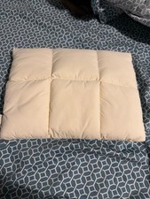 Comfyable Puffy Laptop Sleeve 13 Inch Quilted Laptop Carrying Case Ecru picture