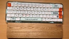 MelGeek MOJO68 Mechanical Keyboard Plastic Gateron Pro Brown Wired Only picture