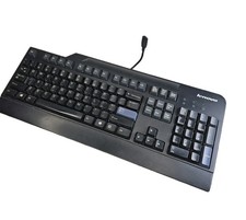 Lenovo External Wired USB USA Keyboard ( Mdl.#-Sk-8825(L)) Tested & Working picture
