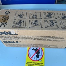 2 Pack Sealed Genuine Dell 2130cn 2135cn Toner Cartridge Black High Yield picture
