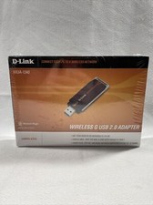 D-link WUA-1340 Wireless G USB 2.0 Adapter DLink USB for Computer *SEALED NEW* picture