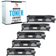 CMYi 5PK Replacement 05A Toner Cartridge for HP LaserJet P2055d P2055dn P2055X picture