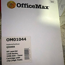 OfficeMax OM01044 (Q5949X) Black High Yield Toner for HP LaserJet 1320 3390 picture