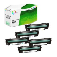 5PK TCT Premium 656X For HP CF460X CF461X CF463X CF462X Compatible Toner picture