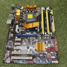 ASUS P5QC motherboard LGA775 P45 2*DDR3 4*DDR2 8/16G ATX  Untested Read Below picture