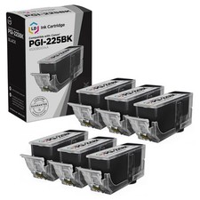 LD For Canon PGI-225 6pk Pigment Black ink iP4820 iP4920 iX6520 MG5120 picture
