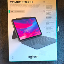 Logitech Combo Touch Gray Keyboard Folio for iPad 10th Gen 10.9