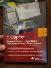 TI-Nspire CAS Computer Software - Graphing Calculator - Teacher Edition - SEALED picture