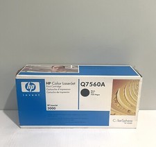 HP 314A Q7560A Genuine Black Toner Cartridge For LaserJet 3000 NEW picture