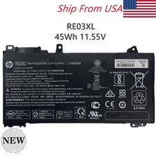 Genuine RE03XL Battery For HP ProBook 430 440 450 455R G6 L32656-002 L32407-2B1 picture