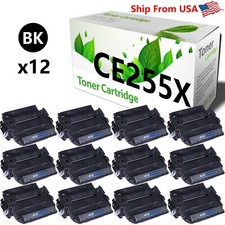 12PK CE255X 255X toner cartridge for P3015d HP Pro 500 MFP M521 M521dn Printer picture