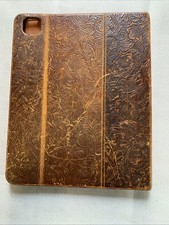 Gexmil Genuine Leather Case for iPad with Flower Brown Design  picture