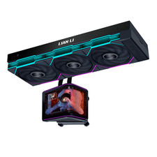 Lian Li Hydroshift II OLED Curved 360TL Liquid CPU Cooler Black HS2OLDC36TB NEW picture