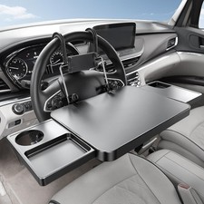 Extra Large Portable Car Food Tray & Laptop Desk—Universal Fit for SUVs & Vans picture