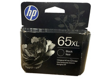 HP 65XL Black Ink Cartridge - N9K04AN #140 - 12/2027 picture