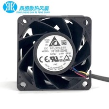 DELTA PFR0612DHE 6038 DC12V 2.40A 6CM 4-Wire Cooling Fan picture