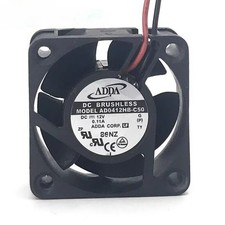 For ADDA AD0412HB-C50 DC12V 0.11A 2-Wire Dual Ball Cooling Fan picture