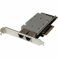 StarTech 10G Network Card - 2 port - NBASE-T - RJ45 Port - Intel X550 chipset - picture