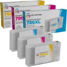 LD Replacement Epson 786XL High Yield Ink: Cyan, Magenta, Yellow 3-Pack picture