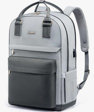 LOVEVOOK Laptop Backpack 17.3 Inch USB Port Waterproof Travel Bag Work College picture