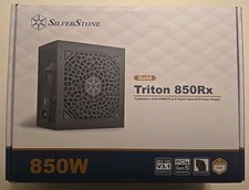 NEW Silverstone TR850RX Triton 850 Rx Cybenetics Gold 850W 120MM FAN Power picture
