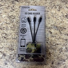 Essential Hunting Gear Compact SD Camo Card Reader - NIB picture