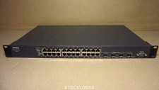 Dell 5324 XJ675 PowerConnect 24-Port 10/100/1000 4x SFP Layer 2 Switch + RM EARS picture