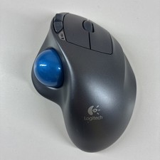 Logitech M570 Wireless Trackball Mouse w/ Receiver Dongle. Tested Works Great picture