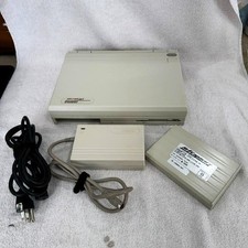 Compaq LTE Lite 4/33c Laptop & Carrying Bag, Charger - VINTAGE circa 1993, AS IS picture