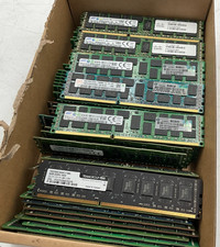 generic QTY 64 LOT OF 8gb mixed ddr3 SERVER MEMORY picture