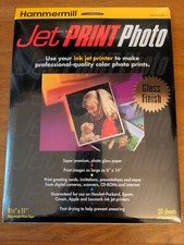 Hammermill Jet Print Photo Gloss Finish 8.5x11, 20 Sheets  picture