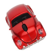 Wireless Mouse Red Sports Car Style 2.4GHz USB Receiver 1600DPI LED Headlamp picture