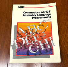 1985 COMMODORE 64/128 Assembly Language Programming First Edition Paperback picture