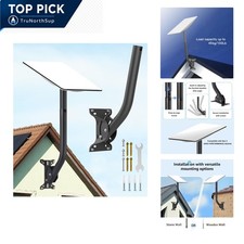 Starlink Gen 2 Wall Mount Adjustable Angle J Pole Roof Mount Kit for Outdoor Use picture