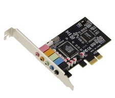 KALEA-INFORMATIQUE PCIe 5.1 Card CMEDIA CMI8738 PCI-SX ASM1083 Internal Port LAN picture