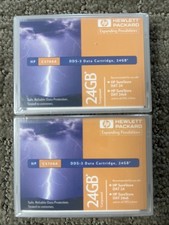 HP Hewlett Packard DDS-3 Data Cartridge 24GB C5708A NEW Lot Of 2 picture