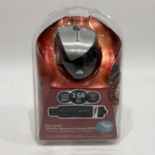 Microsoft Mobile Memory Mouse 8000 New Old Stock Model 1115,1116 - Factory Seal picture