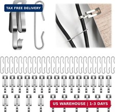 50 PCS Heat Cable Roof Clips and Spacers for Installing Heat Tape | Roof De-Icin picture