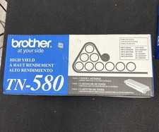 Brother TN-580 (TN-580) High Yield Black Laser Toner Cartridge - Sealed OEM picture
