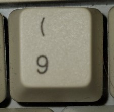 (9 Key Only For Micro Innovations Keyboard Replacement Part One Piece picture