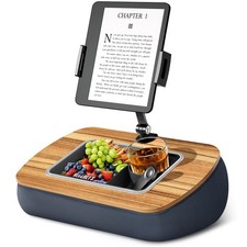 ERGONOV Tablet Pillow Stand for Lap Use,Adjustable iPad Holder with Snack Bow... picture