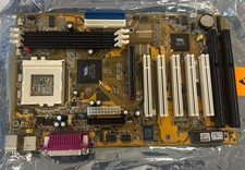 Shuttle AV11 V3.0 Socket 370 Motherboard 3 DIMM 5 PCI 2 ISA ATX picture